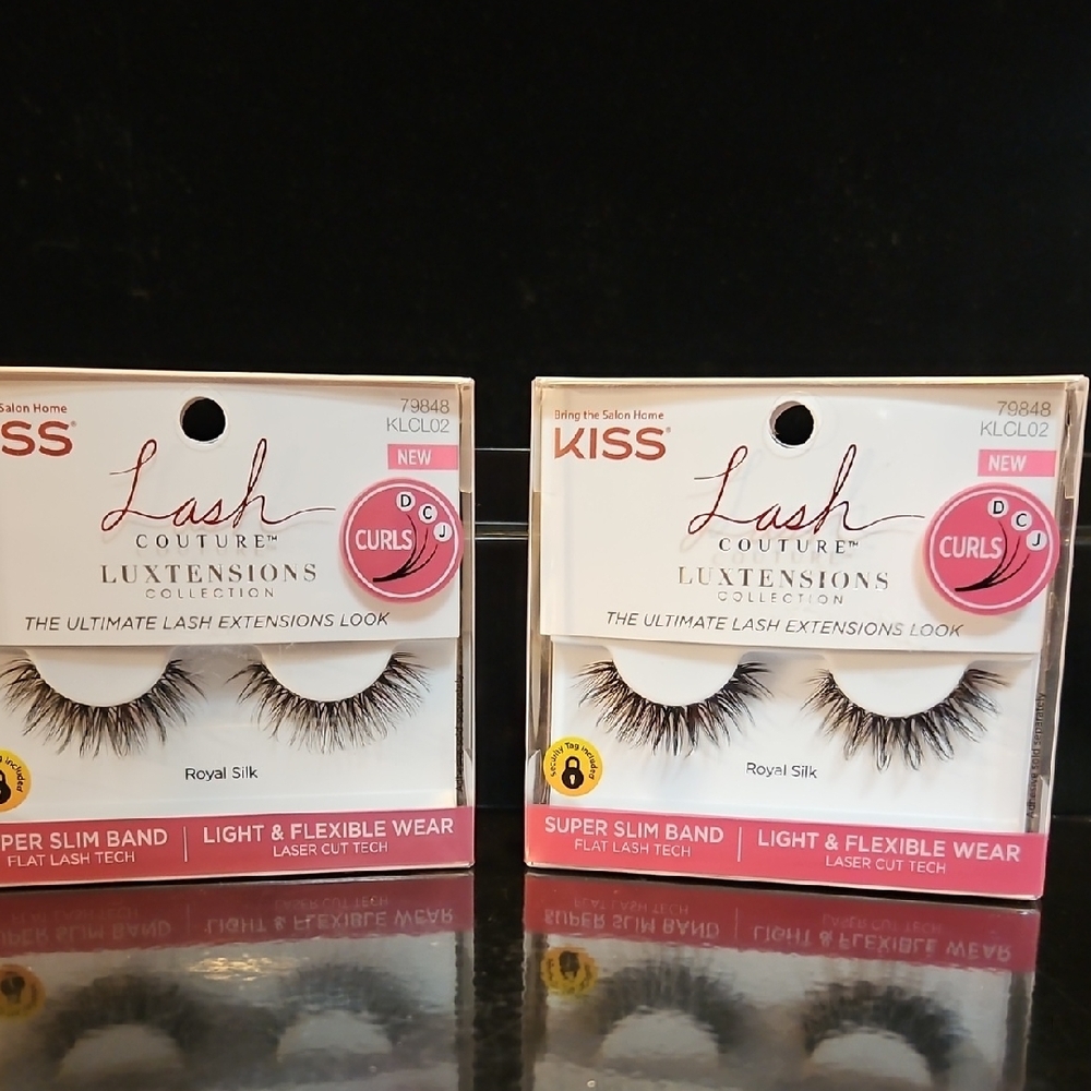 KISS Lash Couture Luxtensions in Royal Silk Black